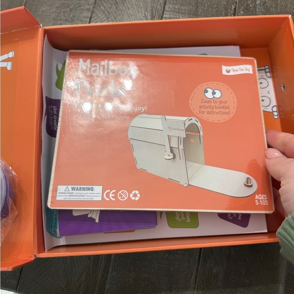 OPEN THE JOY Manage Anxiety Activity Kit NIB Kids Age 4-7 Games, Projects - Picture 4 of 10